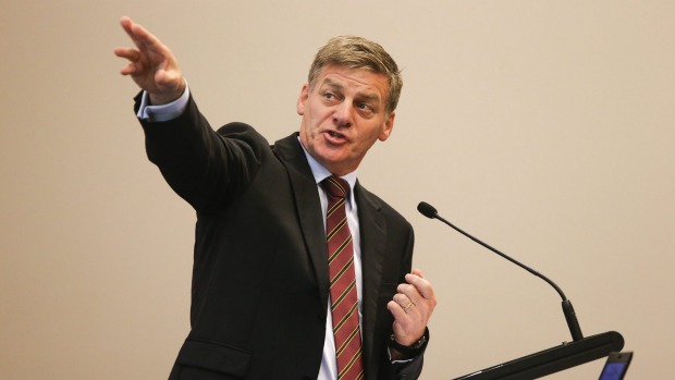 Finance Minister Bill English says the dairy industry faces a "perfect storm" creating an international glut of product.